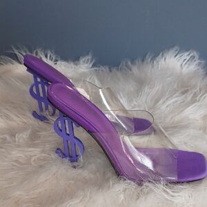 Public Desire Dollar Sign Heels